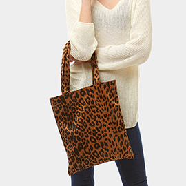 Animal Pattern Print Tote Bag