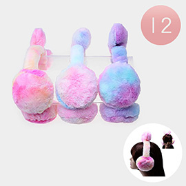 12PCS - Faux Furry Fur Earmuffs