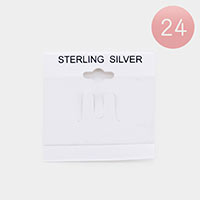 24PCS - Jewelry Earring Display Cards
