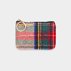 Tartan Check Coin / Card Purse