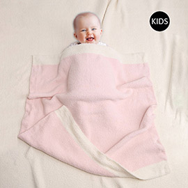 Pastel Colored Kids Throw Blanket