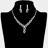 Rhinestone Pave Necklace