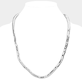 Gooseneck Metal Necklace