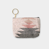 Western Patterned Coin / Card Purse