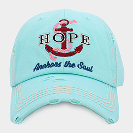 HOPE ANCHORS THE SOUL Vintage Baseball Cap