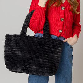 Fuzzy Fur Tote Bag