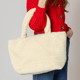 Fuzzy Fur Tote Bag