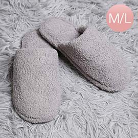 Solid Soft Home Indoor Floor Slippers