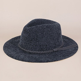 Solid Knit Panama Hat