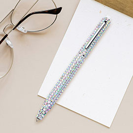 Bling Studded Tablet Tip End Ball Point Pen