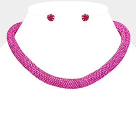 Bling Studded Necklace