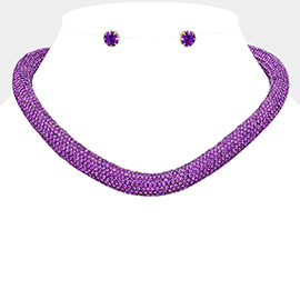 Bling Studded Necklace