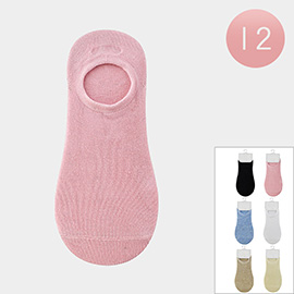 12Pairs - Plain Socks