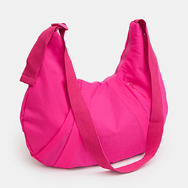 Nylon Puffer Crossbody Bag