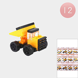 12PCS - Mobile Shop Machinery Building Block Toy