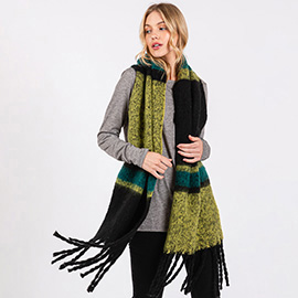 Multi Color Stripe Scarf