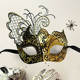 Metal Venetian Masquerade Mask