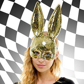 Disco Bunny Mask