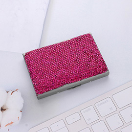 Bling Studded Card Case