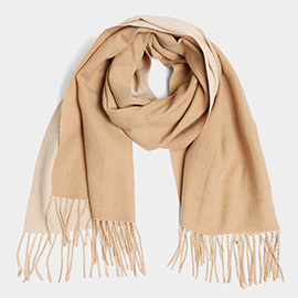 Two Tone Oblong Scarf