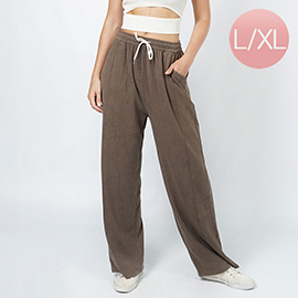 L/XL - Straight Leg Sweatpants