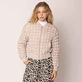 Reversible Quilted Bomber Jacket