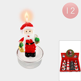 12PCS - Christmas Candle