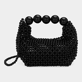 Pearl Beaded Handbag / Crossbody Bag