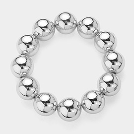 Metal Ball Stretch Bracelet