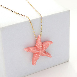 Starfish Pendant Necklace