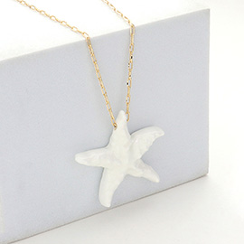 Starfish Pendant Necklace