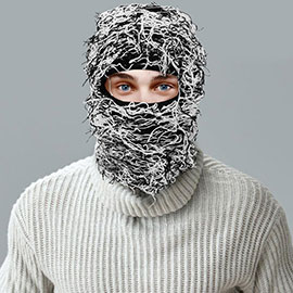 Fuzzy Winter Balaclava Mask Hat