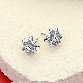 Bourgeois Bow Stud Earrings